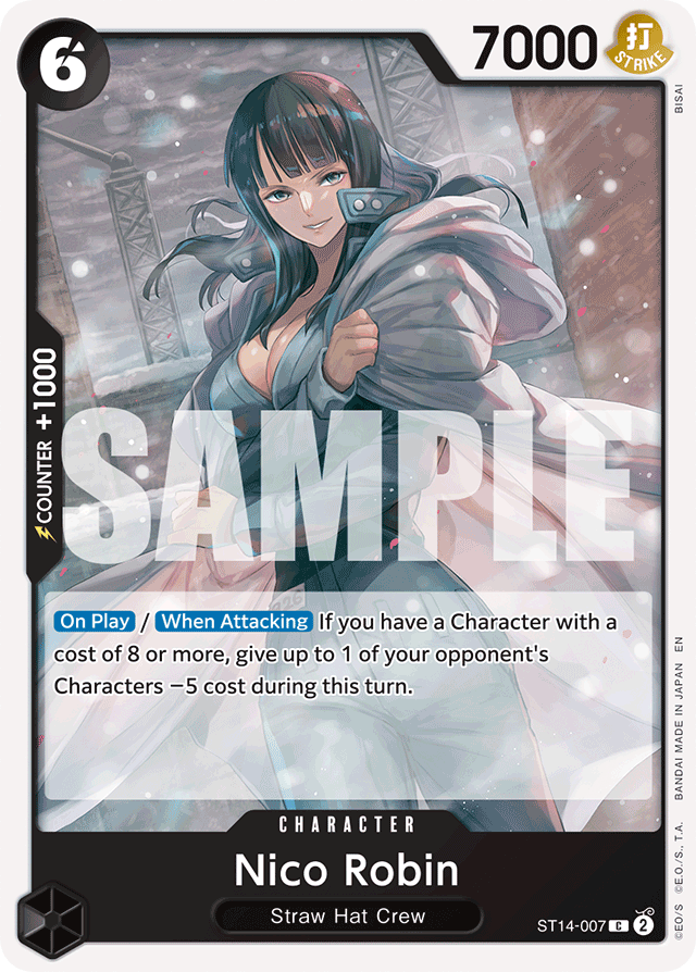 Nico Robin - ST14-007 - Common (Reprint) - 3D2Y