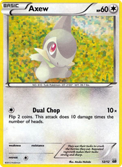 Axew - 12/12 - McDonald's Collection 2012