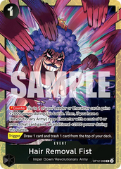 Hair Removal Fist - OP12-098 - Uncommon (Best Selection Vol5Alt Art) - Legacy of the Master