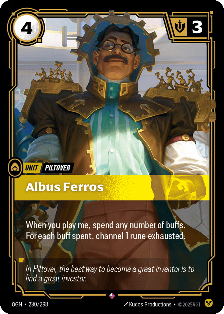 Albus Ferros - 230/298 - Rare - Origins