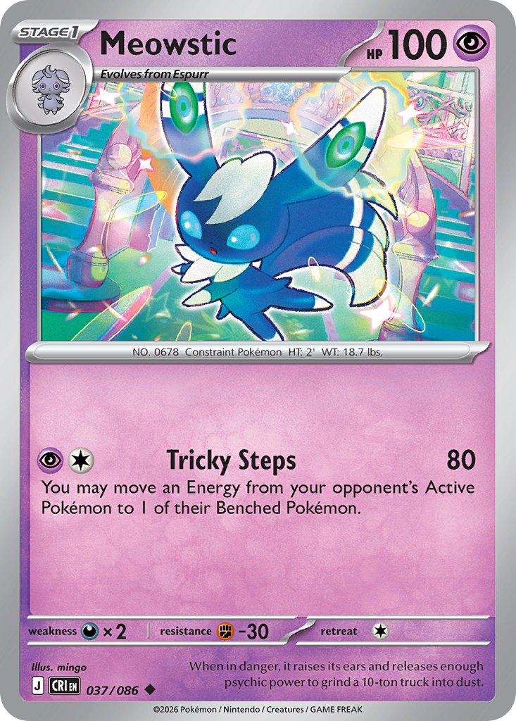 Meowstic - 37/86 - Chaos Rising