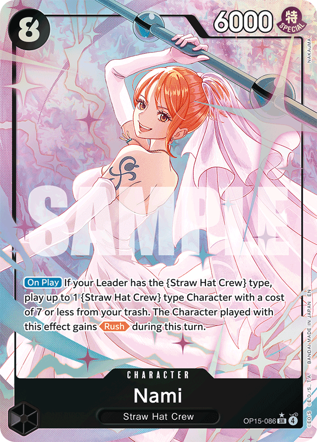 Nami - OP15-086 - Super Rare (Alternate Art) - Adventure on Kami's Island