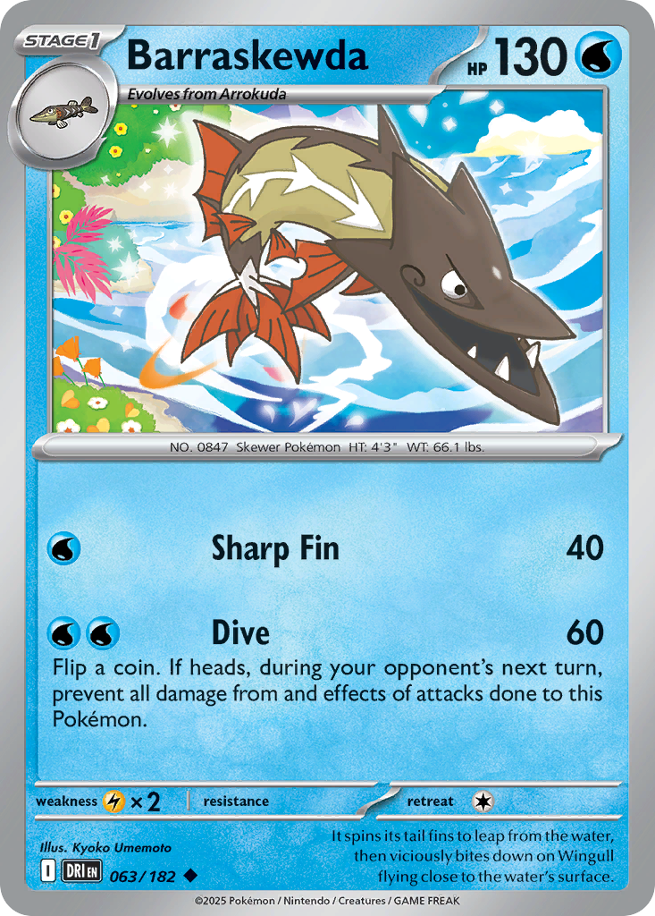 Barraskewda - 063/182 - Destined Rivals