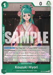 Kouzuki Hiyori - OP12-028 - Rare - Legacy of the Master