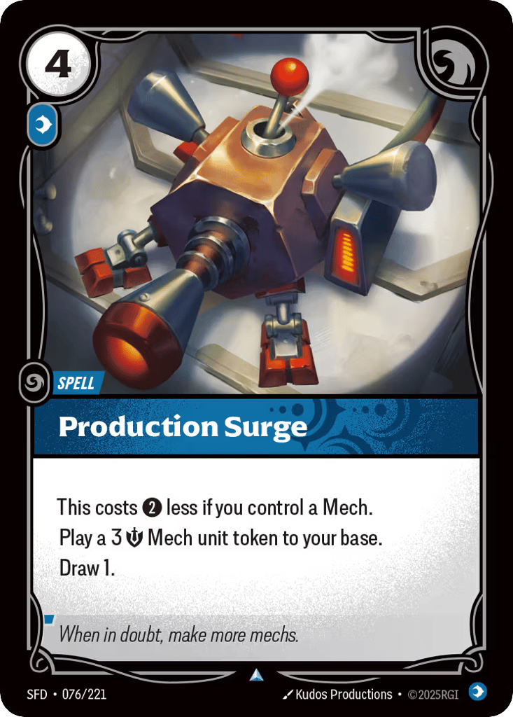 Production Surge - 076/221 - Uncommon - Spiritforged