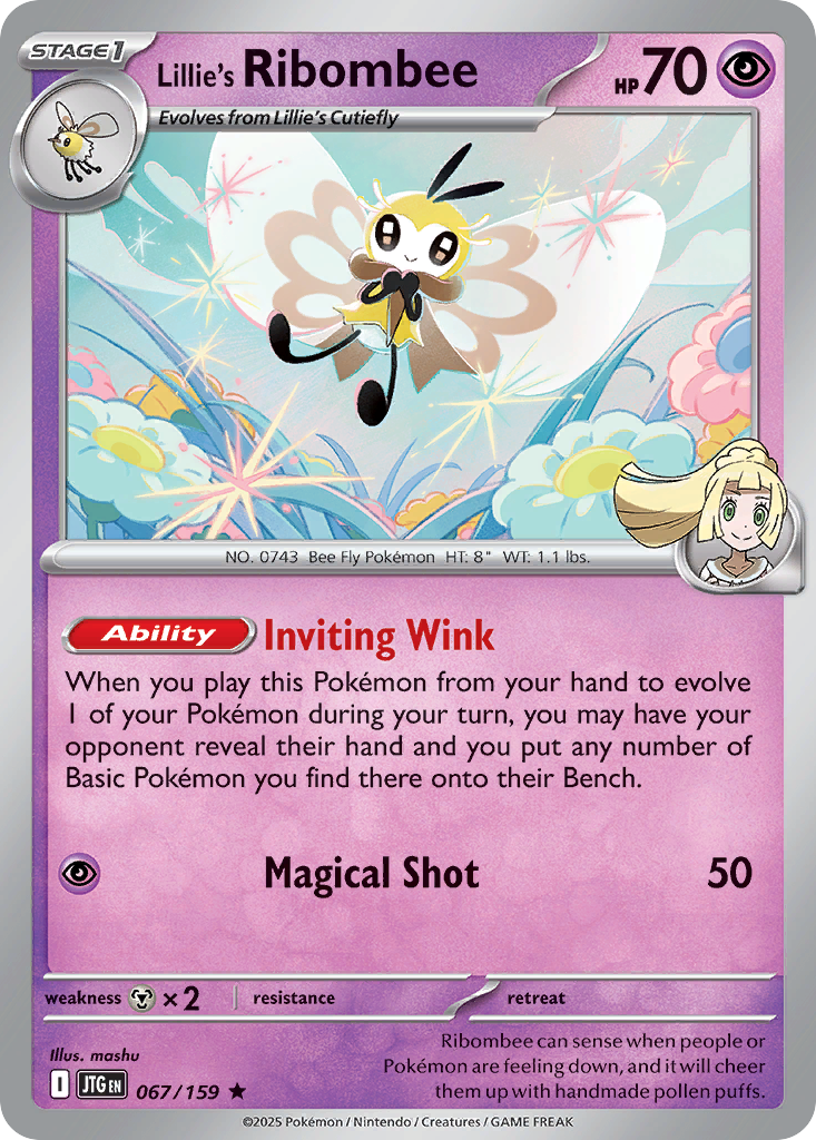 Lillie's Ribombee - 067/159 - Journey Together