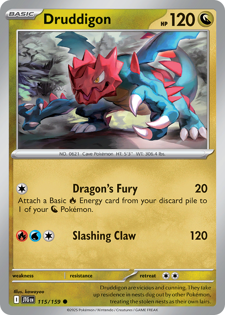 Druddigon - 115/159 - Journey Together