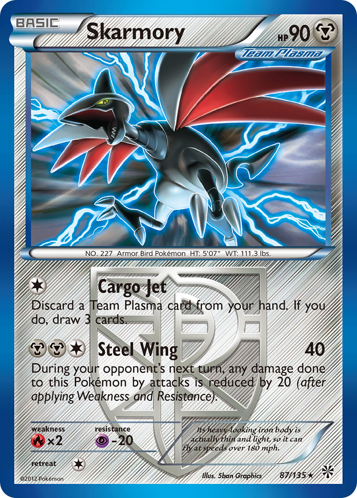 Skarmory - 087/135 - Plasma Storm