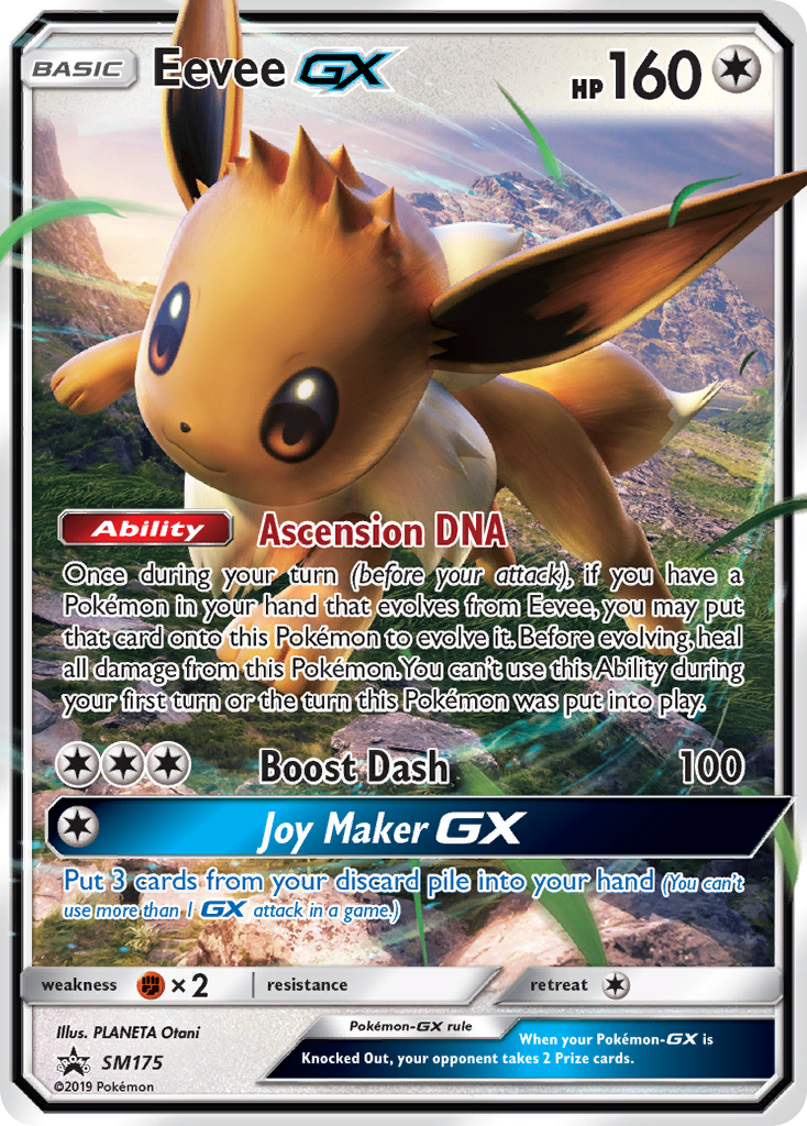 Eevee-GX - SM175 - SM Black Star Promos