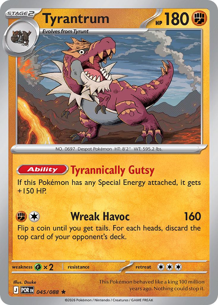 Tyrantrum - 45/88 - Perfect Order