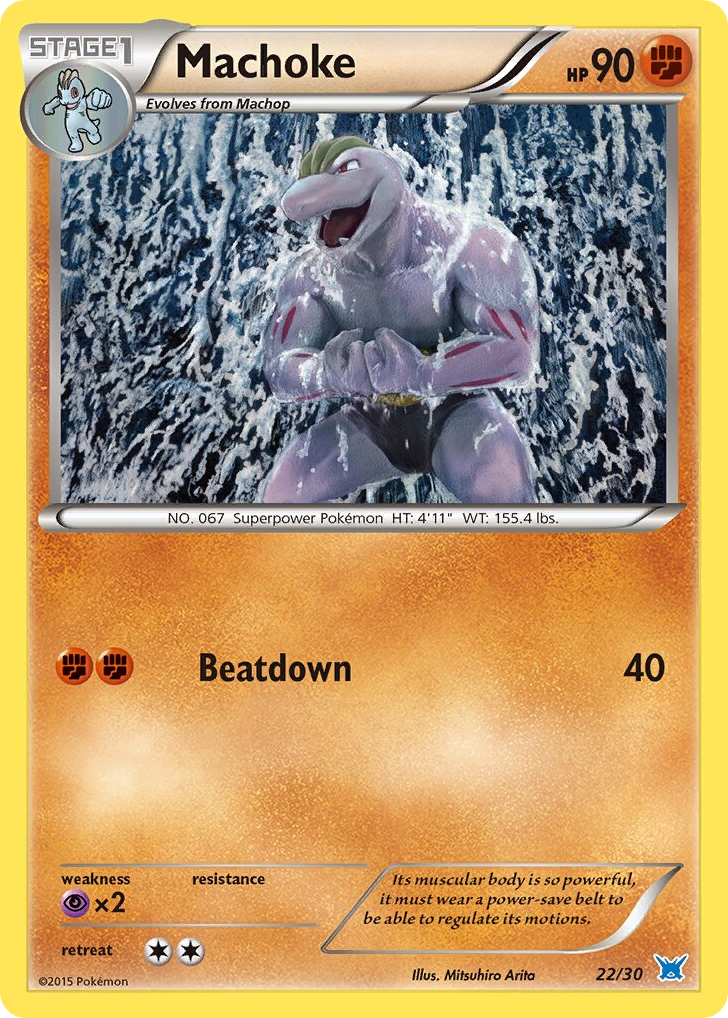 Machoke - 22/30 - XY Trainer Kit Latios