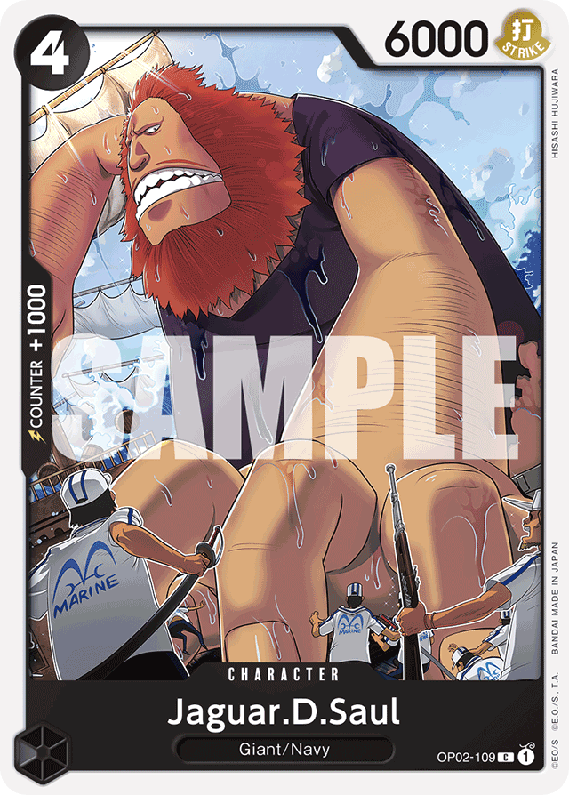 Jaguar.D.Saul - OP02-109 - Common (Reprint) - Paramount War