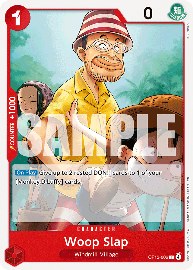 Woop Slap - OP13-006 - Common - Carrying On His Will
