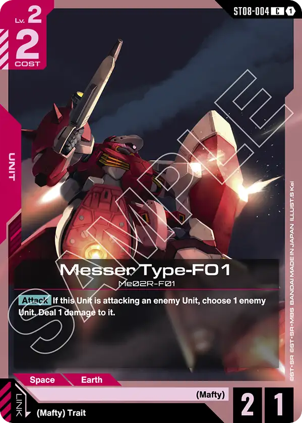 Messer Type-F01 - ST08-004 - Common - Flash of Radiance