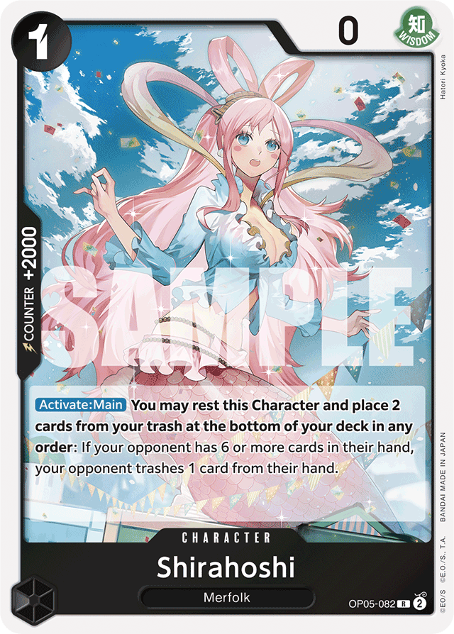 Shirahoshi - OP05-082 - Rare (Reprint) - Awakening of the New Era