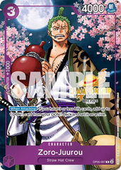 Zoro-Juurou - OP05-067 - Rare (Championship Stamp) - Awakening of the New Era