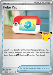 Poké Pad - 126/128 - 30th Celebration