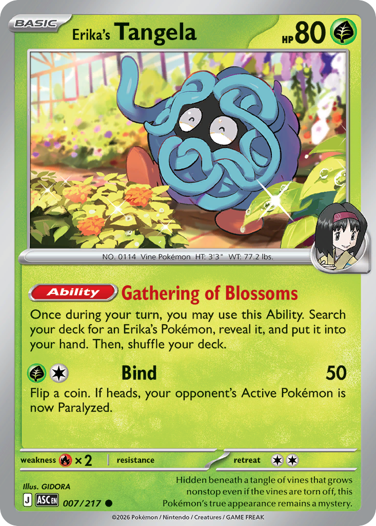 Erika's Tangela - 007/217 - Ascended Heroes
