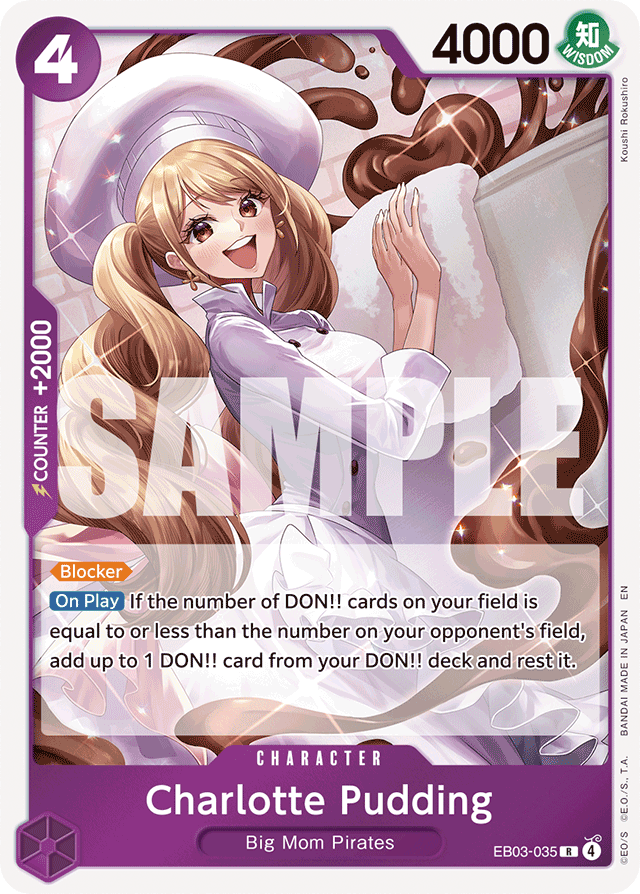 Charlotte Pudding - EB03-035 - Rare - Heroines Edition
