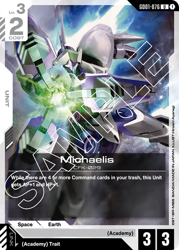 Michaelis - GD01-076 - Uncommon - Newtype Rising
