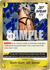 Gum-Gum Jet Spear - ST13-018 - Common - Ultra Deck: The Three Brothers