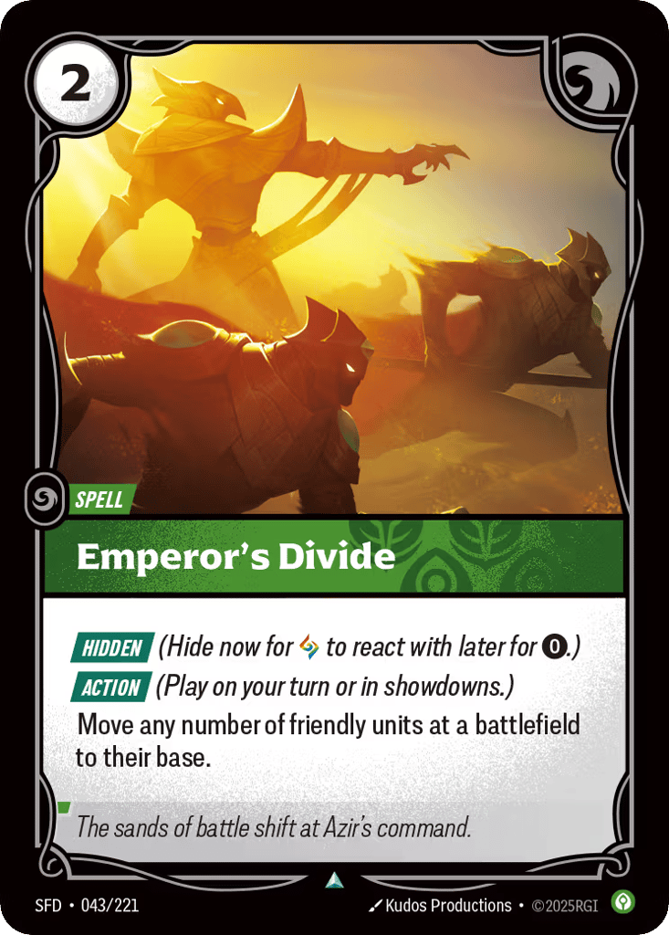 Emperor's Divide - 043/221 - Uncommon - Spiritforged
