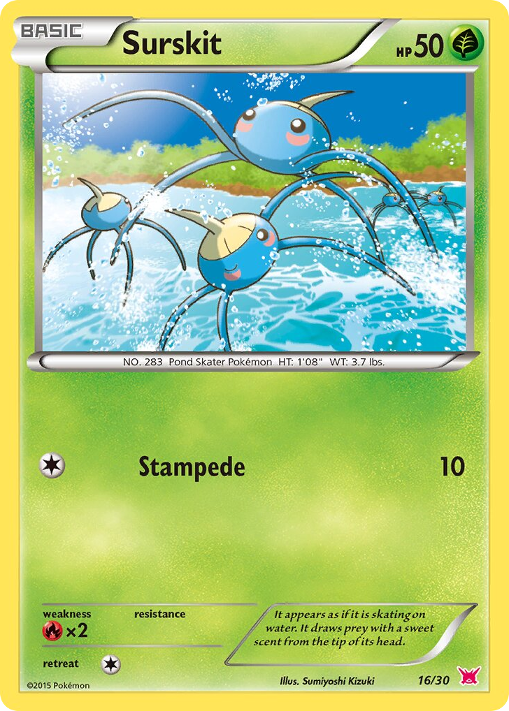 Surskit - 16/30 - XY Trainer Kit Latias