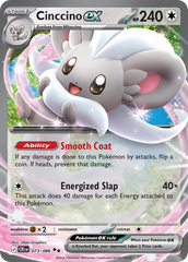Cinccino ex - 73/86 - Chaos Rising