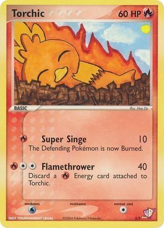 Torchic - 3/5 - Poké Card Creator Pack
