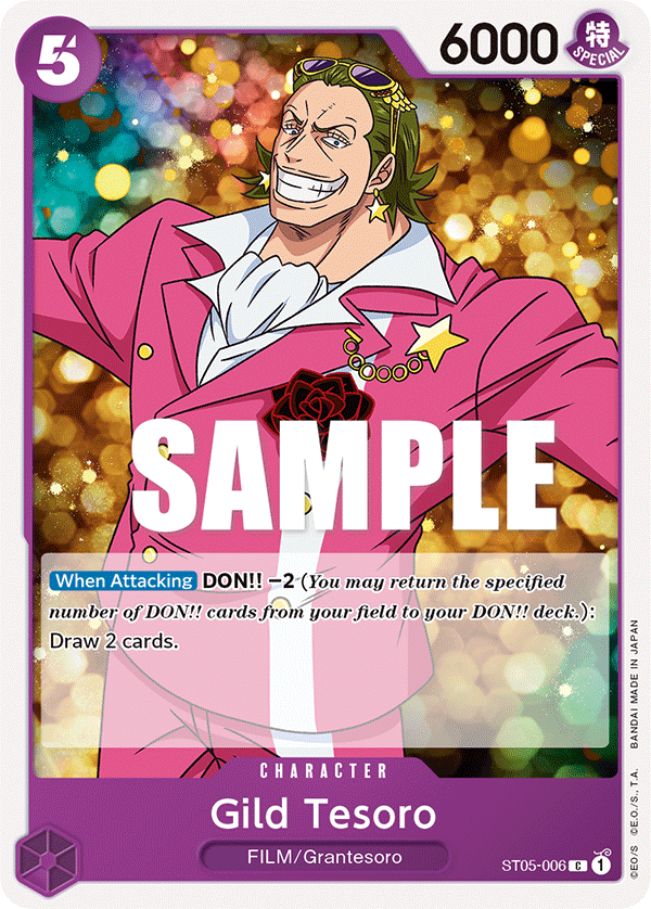 Gild Tesoro - ST05-006 - Common - ONE PIECE FILM edition