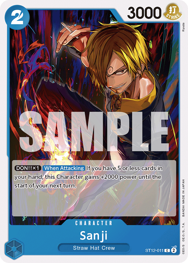 Sanji - ST12-011 - Common - Zoro and Sanji