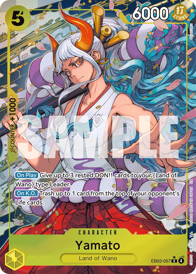Yamato - EB03-057 - Rare (Alternate Art) - Heroines Edition