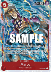 Marco - OP03-013 - Super Rare - Pillars of Strength