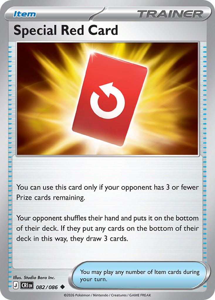 Special Red Card - 82/86 - Chaos Rising
