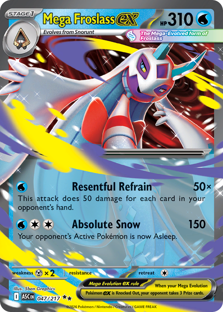 Mega Froslass ex - 047/217 - Ascended Heroes