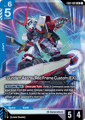 Gundam Astray Red Frame Custom (EX) - EB01-001 - Legend Rare - Eternal Nexus
