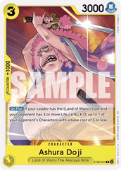 Ashura Doji - ST28-001 - Common - GREEN/YELLOW Yamato