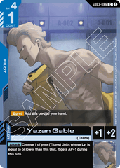 Yazan Gable - GD03-086 - Common - Steel Requiem