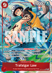 Trafalgar Law - OP14-009 - Super Rare (Alternate Art) - The Azure Sea's Seven