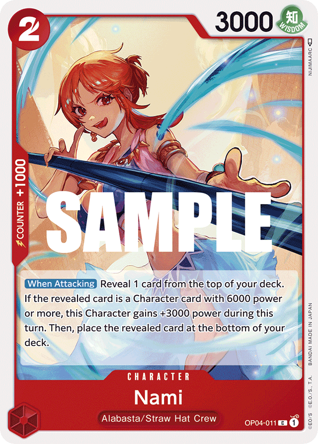 Nami - OP04-011 - Common - Kingdoms of Intrigue
