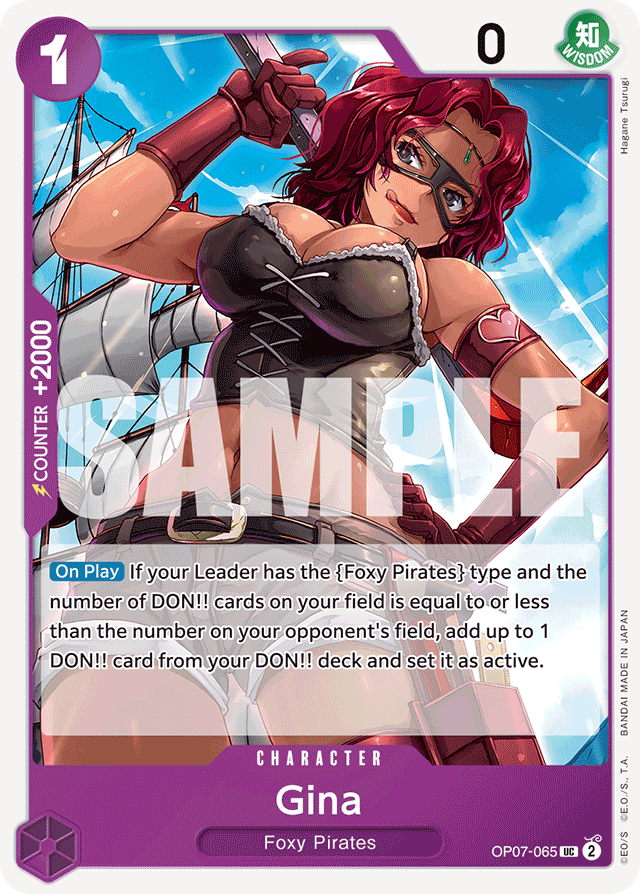 Gina - OP07-065 - Uncommon - 500 Years In The Future