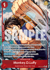 Monkey.D.Luffy - OP14-013 - Super Rare (Alternate Art) - The Azure Sea's Seven