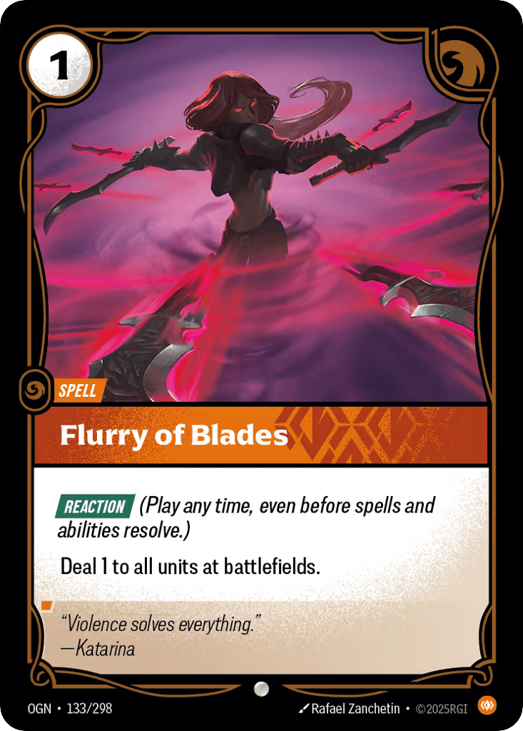 Flurry Of Blades - 133/298 - Common - Origins