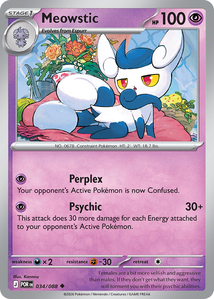 Meowstic - 34/88 - Perfect Order