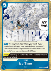 Ice Time - EB04-028 - Rare - Egghead Crisis