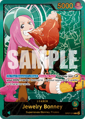 Jewelry Bonney - OP07-019 - Leader (Special Alternate Art) - 500 Years In The Future