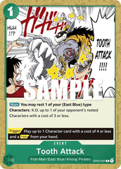 Tooth Attack - OP03-037 - Common - Pillars of Strength