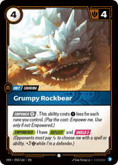 Grumpy Rockbear - 050/166 - Common - Vendetta