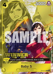 Baby 5 - OP12-112 - Rare (Winner Stamp) - Legacy of the Master