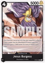 Jesus Burgess - OP09-086 - Rare (Starter Deck) - Emperors In The New World